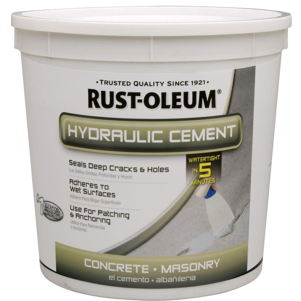 RustOleum 2.5 lbs. Hydraulic Cement260393 The Home Depot