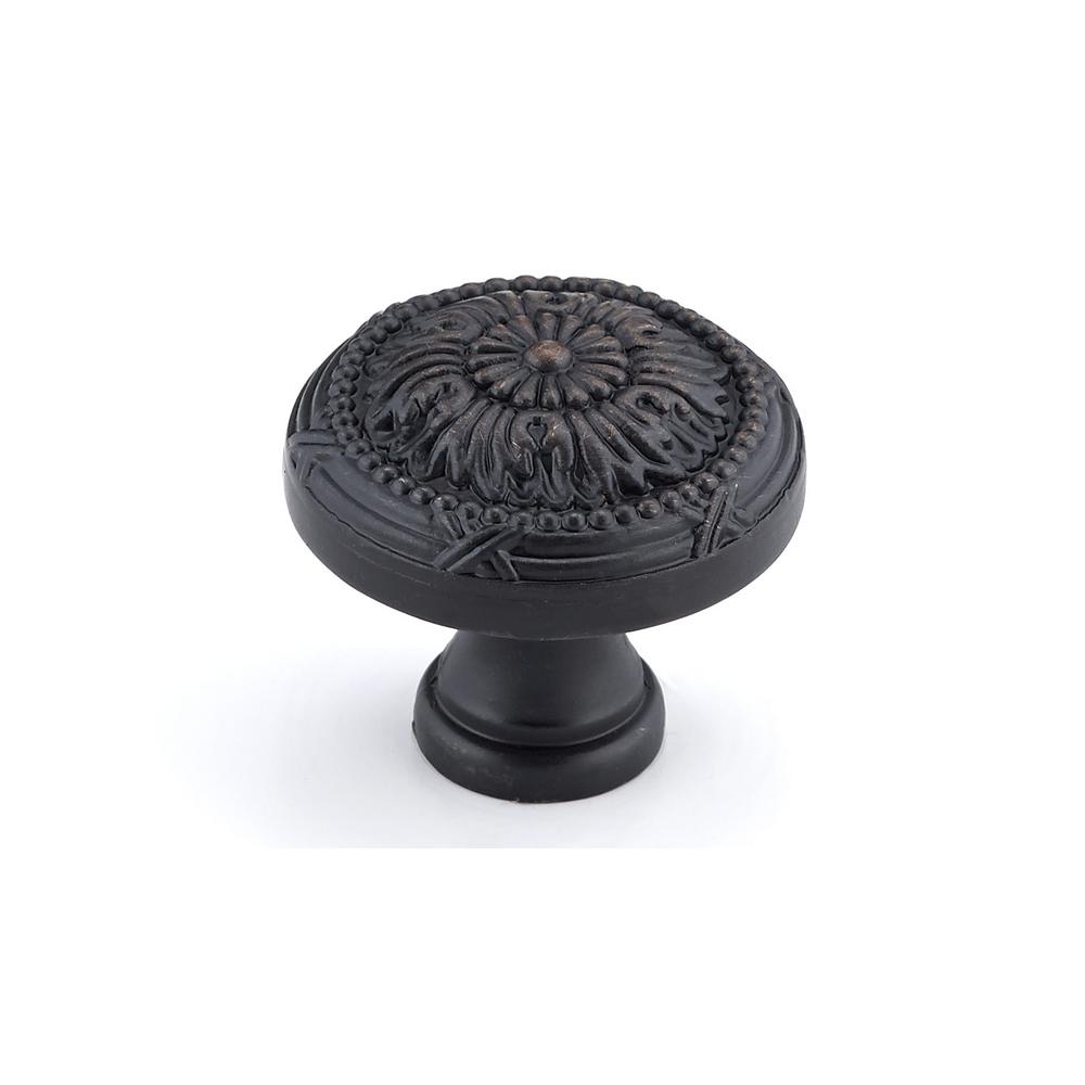 Richelieu Hardware 117/64 in. Brushed Oil Rubbed Bronze Knob