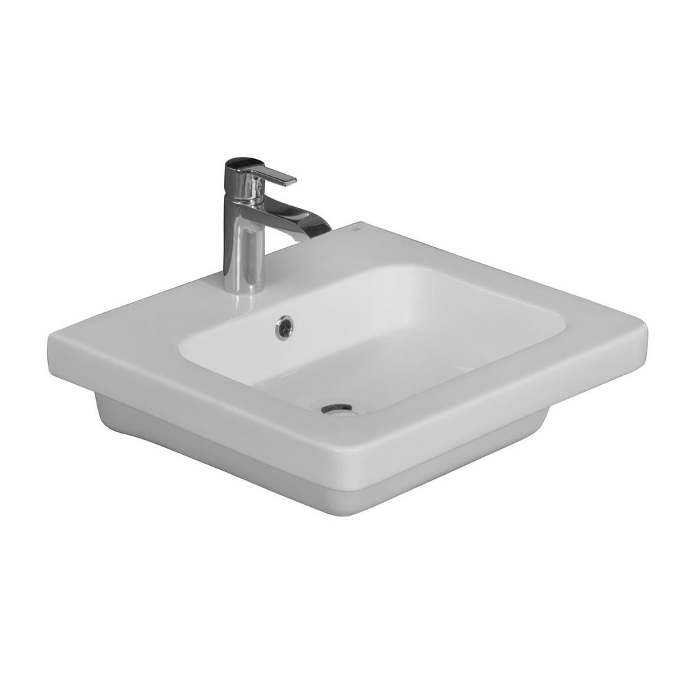 Barclay Products Resort 500 19 3 4 In Wall Hung Basin In White