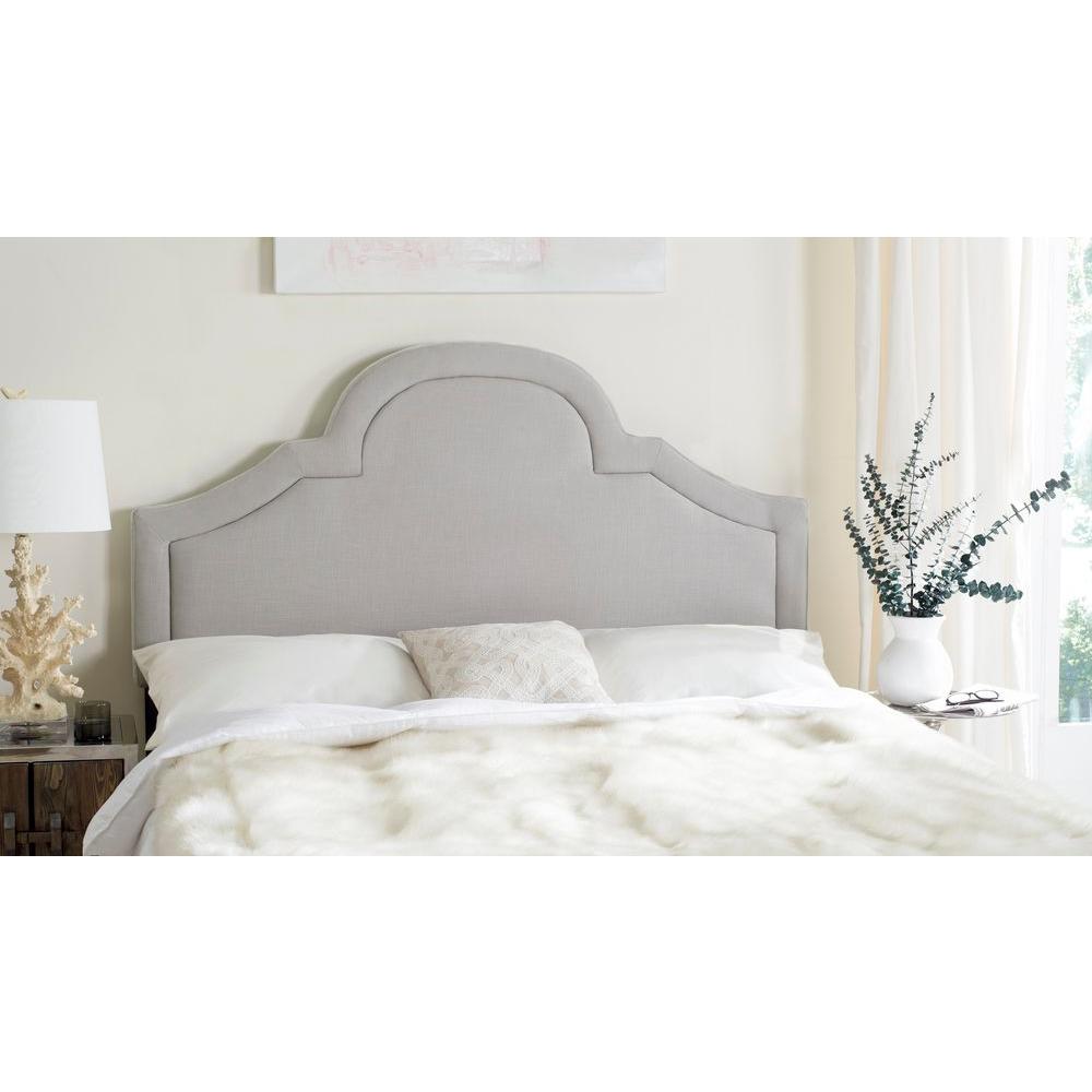 Safavieh Kerstin Arctic Gray Queen Headboard MCR4678B   The Home Depot