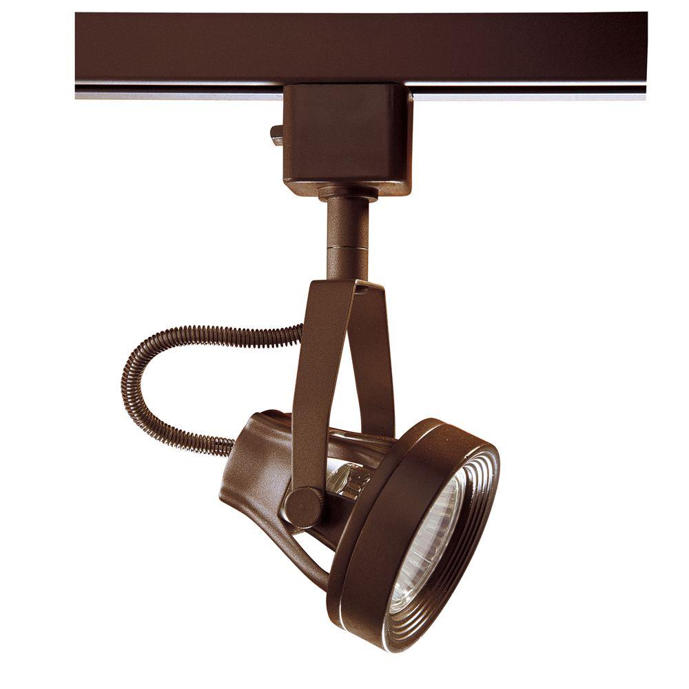 Designers Choice Collection Series 9 LineVoltage GU10 OilRubbed Bronze Track Lighting Fixture