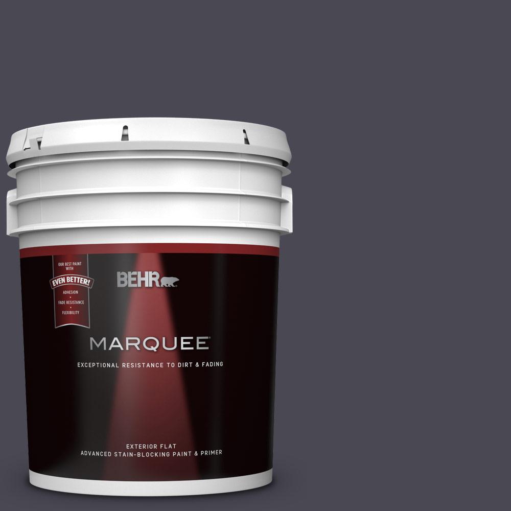 BEHR MARQUEE 5 gal. N5607 LimoScene Flat Exterior Paint and Primer