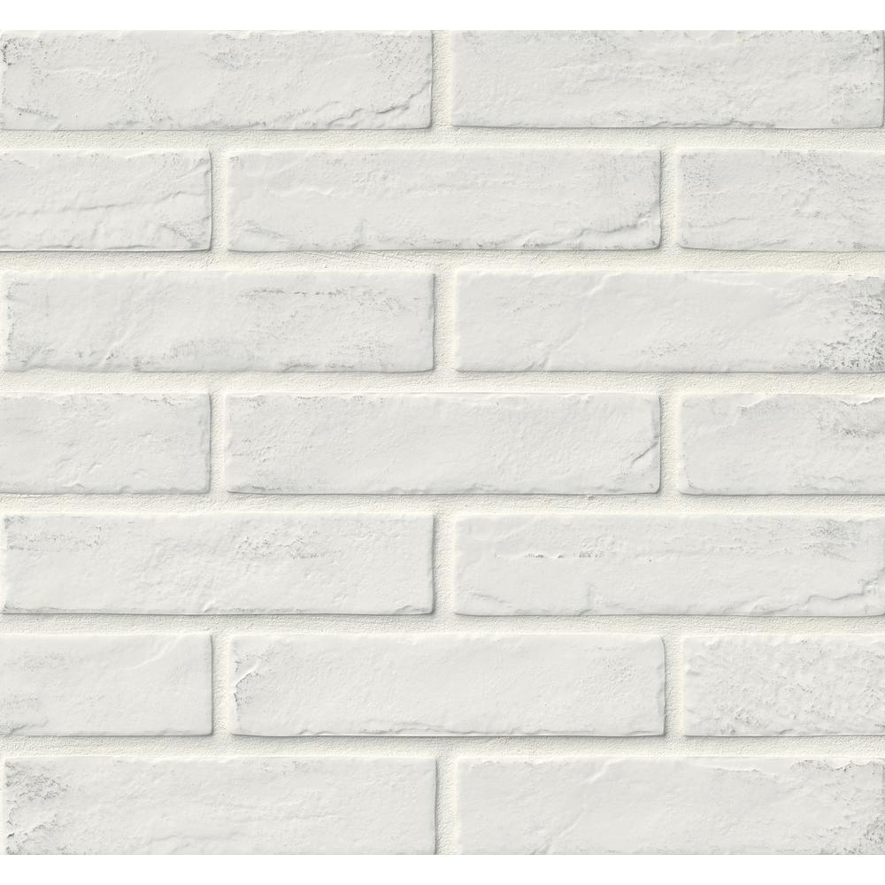 Msi Capella White Brick 2 1 3 In X 10, Brick Tile For Walls