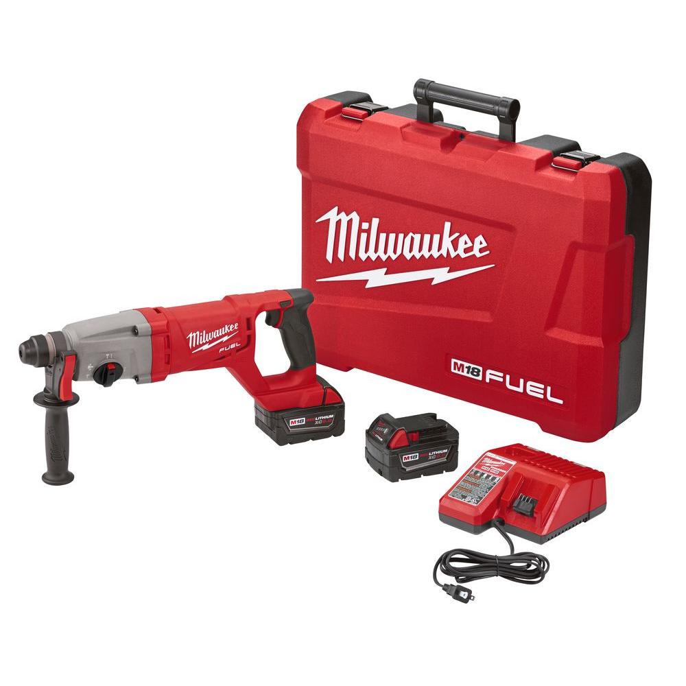 Milwaukee M18 18 Volt Fuel Lithium Ion Cordless Brushless 1 In Sds