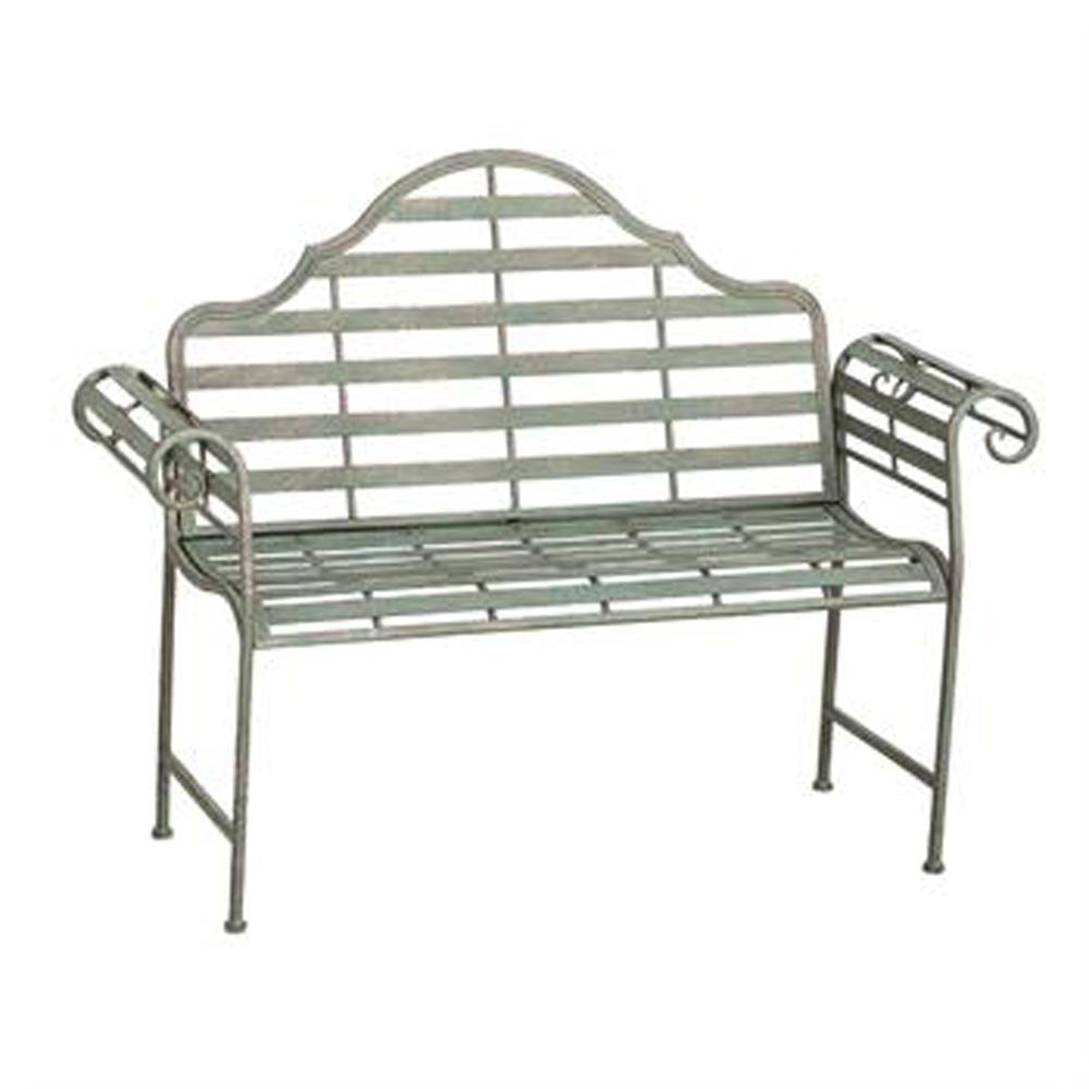 Cape Craftsman 53 In Chippendale Style Metal Outdoor Bench 8mb038 Chippendale Style Metal Outdoor Bench