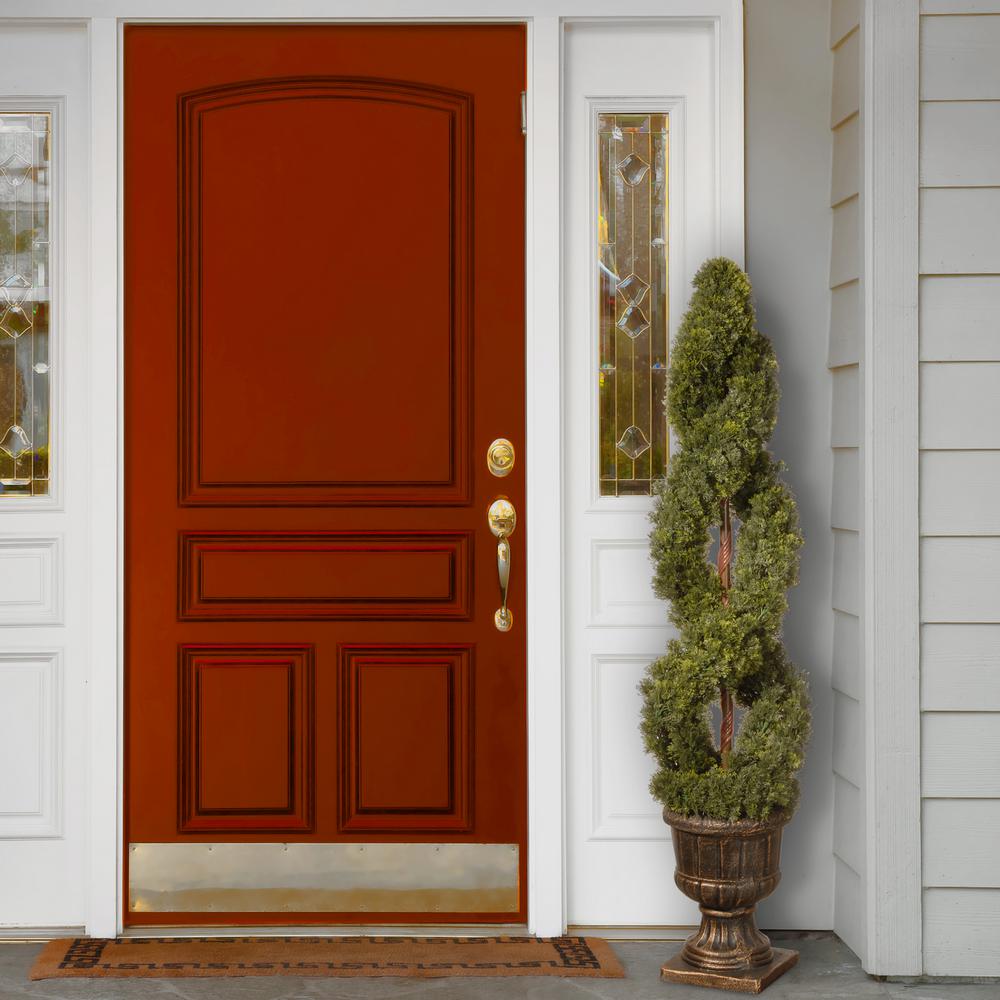 National Tree Company 54 in. Double Cedar Spiral Tree with Decorative