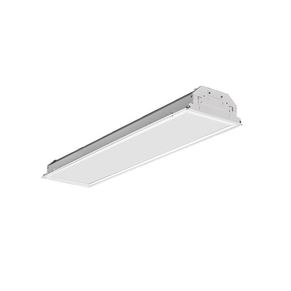 Lithonia Lighting 2GTL4 SWL 2 Ft. X 4 Ft. White LED Smooth Lens Lay-In ...