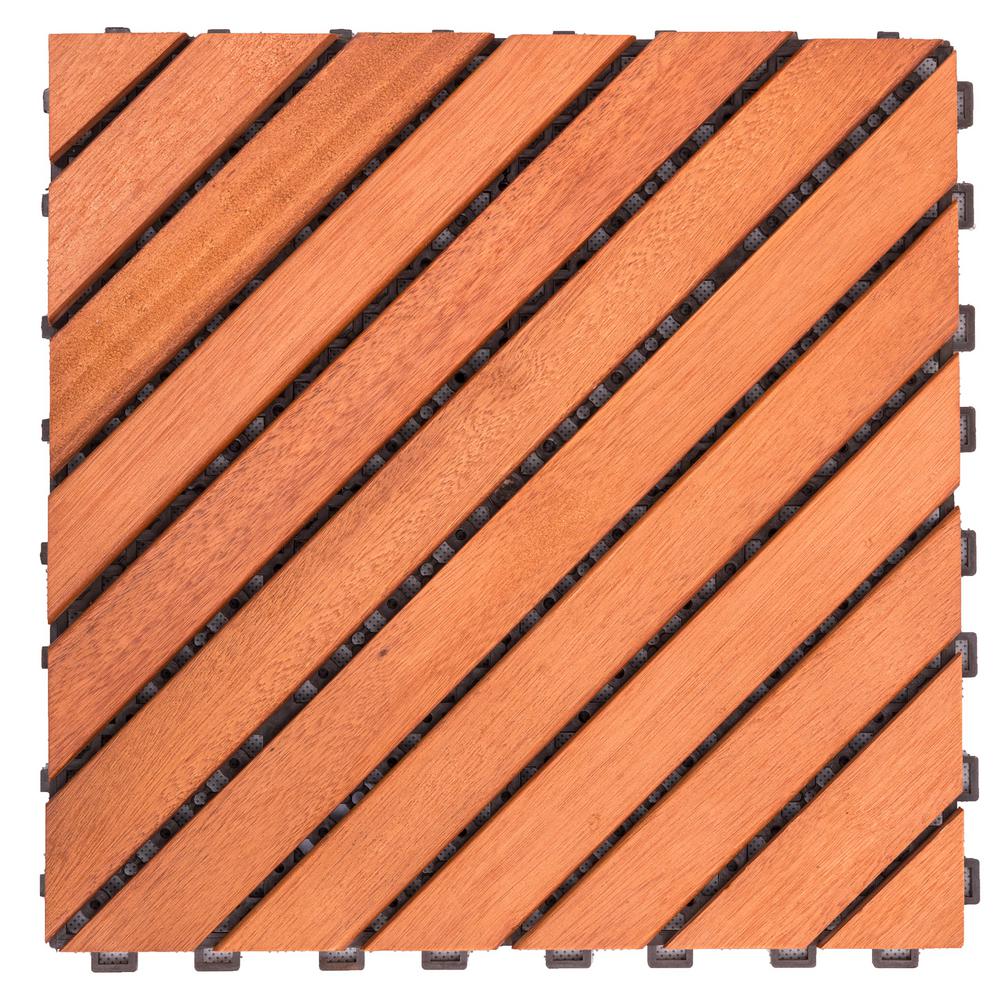 Vifah Roch 12 Dianogal Slat In X Wood Outdoor Balcony Vifah Roch 12 Dianogal Slat In X Wood Outdoor