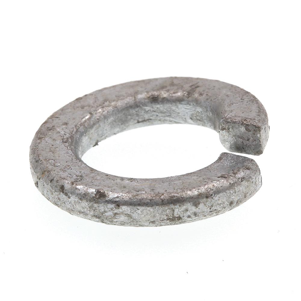 thumbnail image 2 of Lexar Industrial 3/8" Galvanized Split Lock Washers – 500-Pack, Steel, Inch Size, Bulk Fasteners 2 of 4
