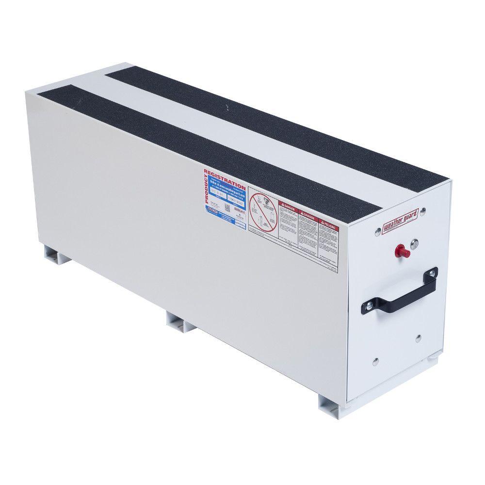 Weather Guard 12 5 In Aluminum Pat Rack Drawer In Brite White 310