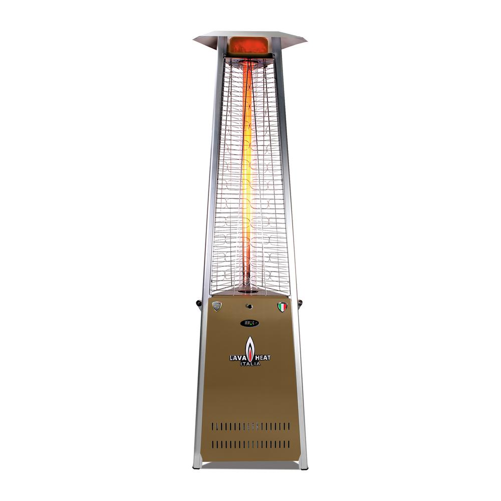 Lava Heat Italia 2g A Line 66 000 Btu 8 Ft Brass Propane Patio
