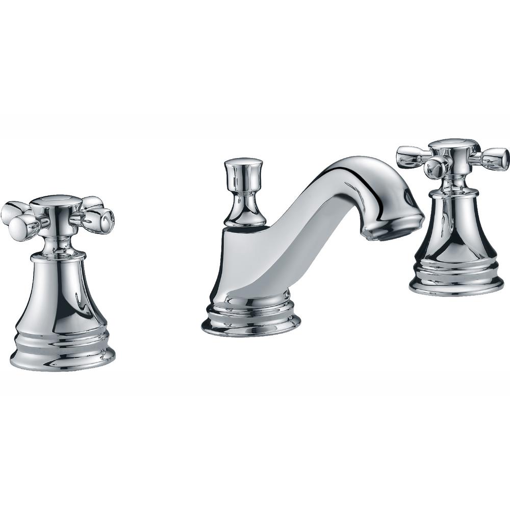ANZZI Melody Series 8 in. Widespread 2-Handle Mid-Arc Bathroom Faucet in Polished Chrome was $179.99 now $143.99 (20.0% off)