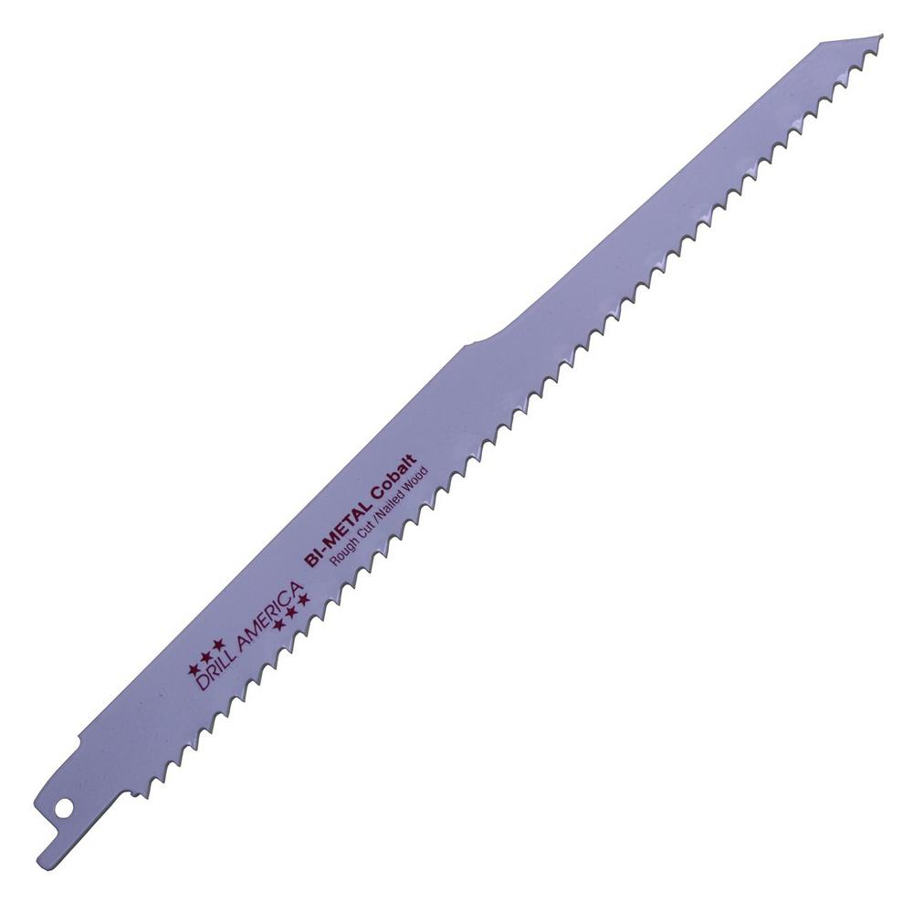 Drill America 6 in. L x 24 Teeth (TPI) x 0.035 in. Thickness BiMetal