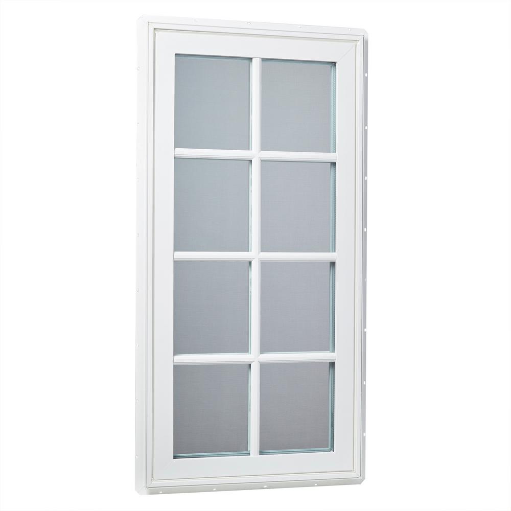 TAFCO WINDOWS 24 In X 48 In Right Hand Vinyl Casement Window With