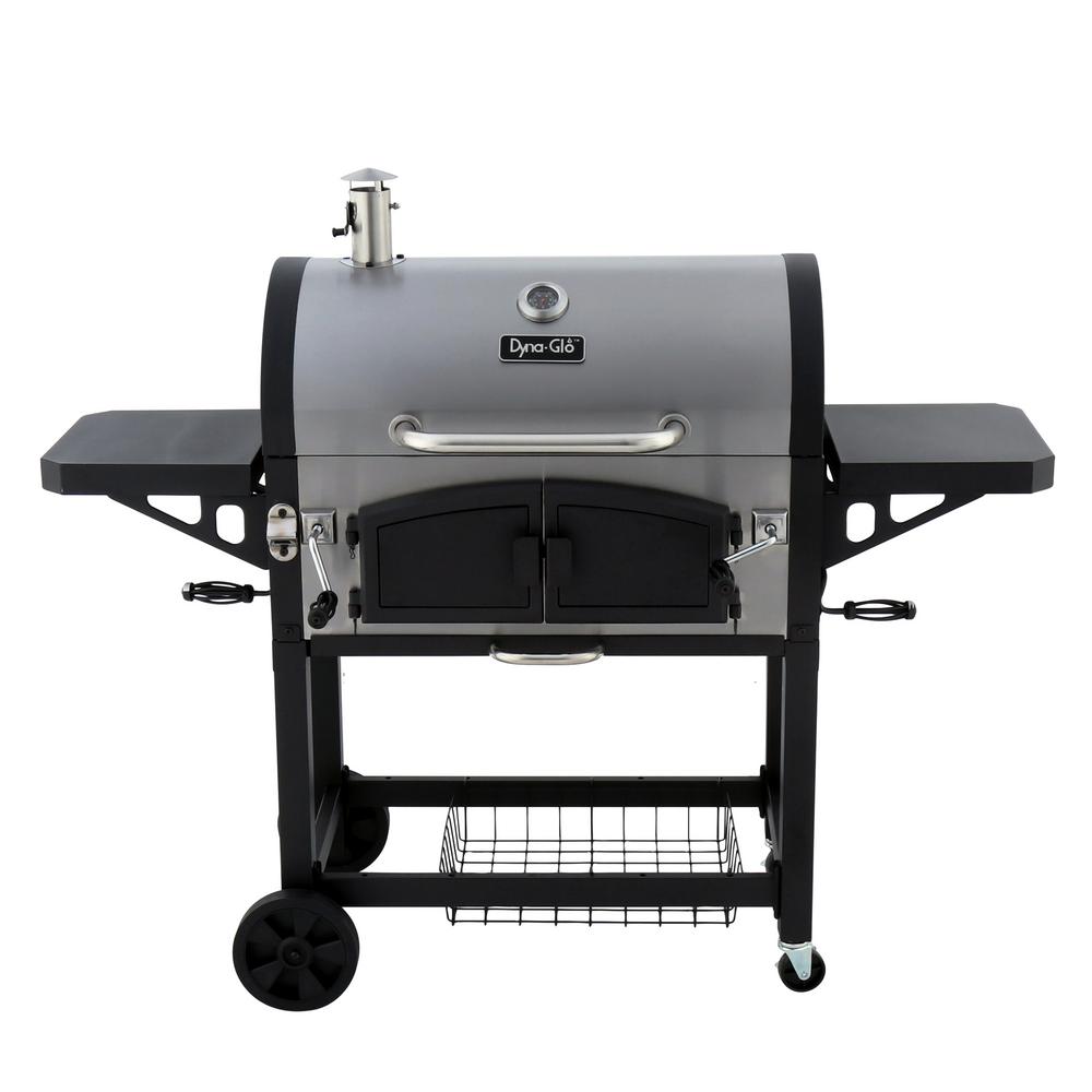 charcoal bbq with lid