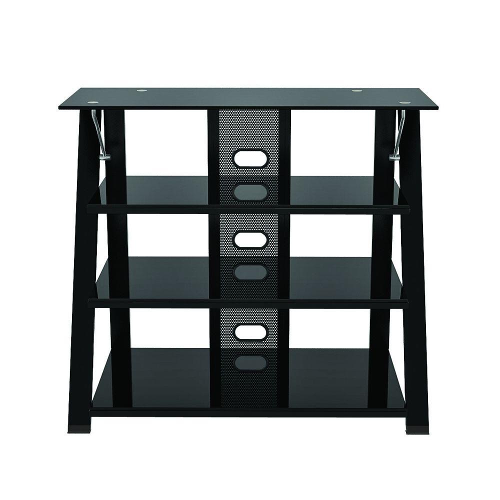 Z Line Designs Black Glossy Entertainment Center Zl583 36su The Z Line Designs Black Glossy Entertainment Center
