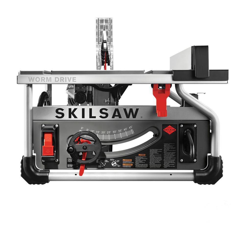 Skilsaw 10 In Heavy Duty Worm Drive Table Saw 15 Amp Corded