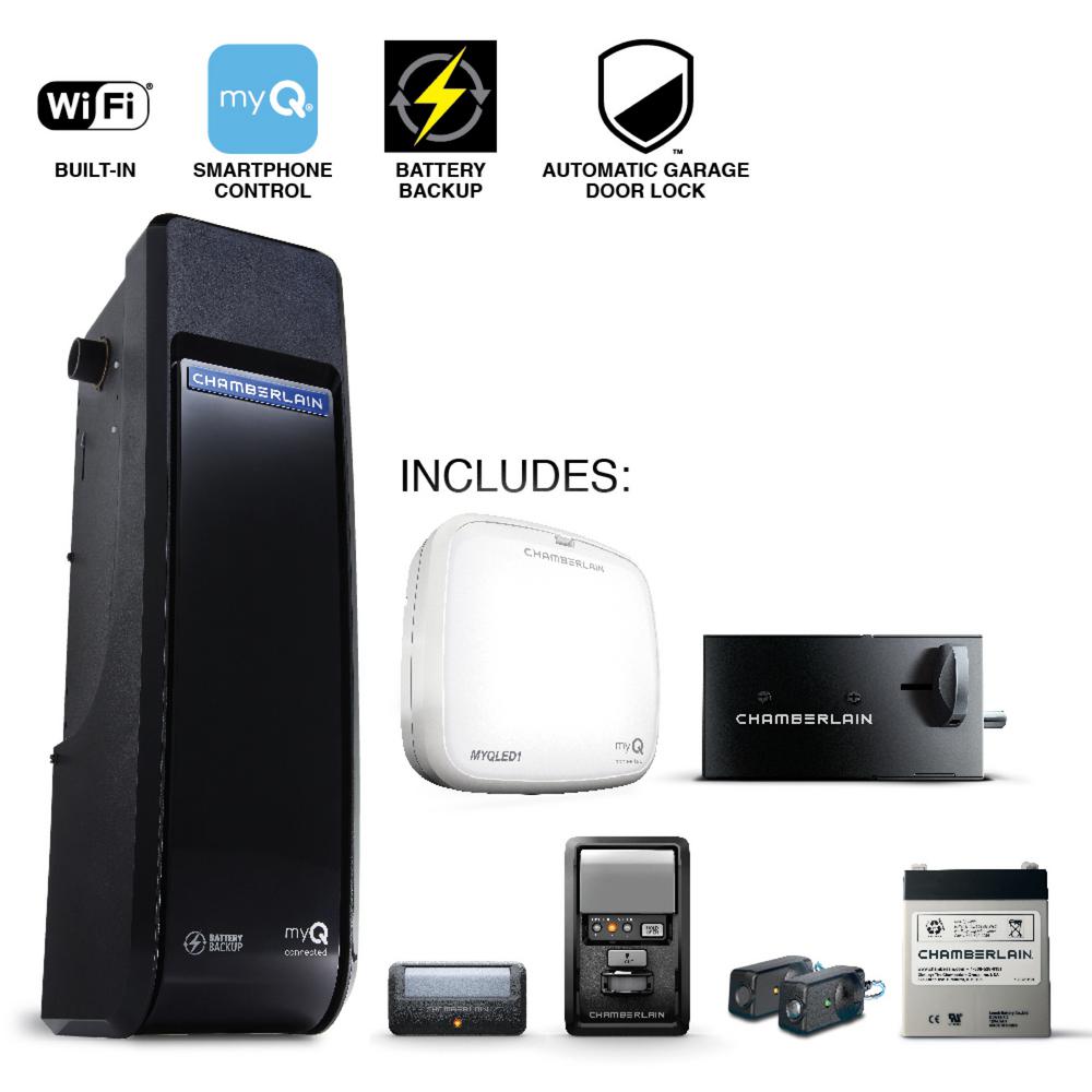 Chamberlain Wall Mount Direct Drive Ultra Quiet Garage Door Opener with