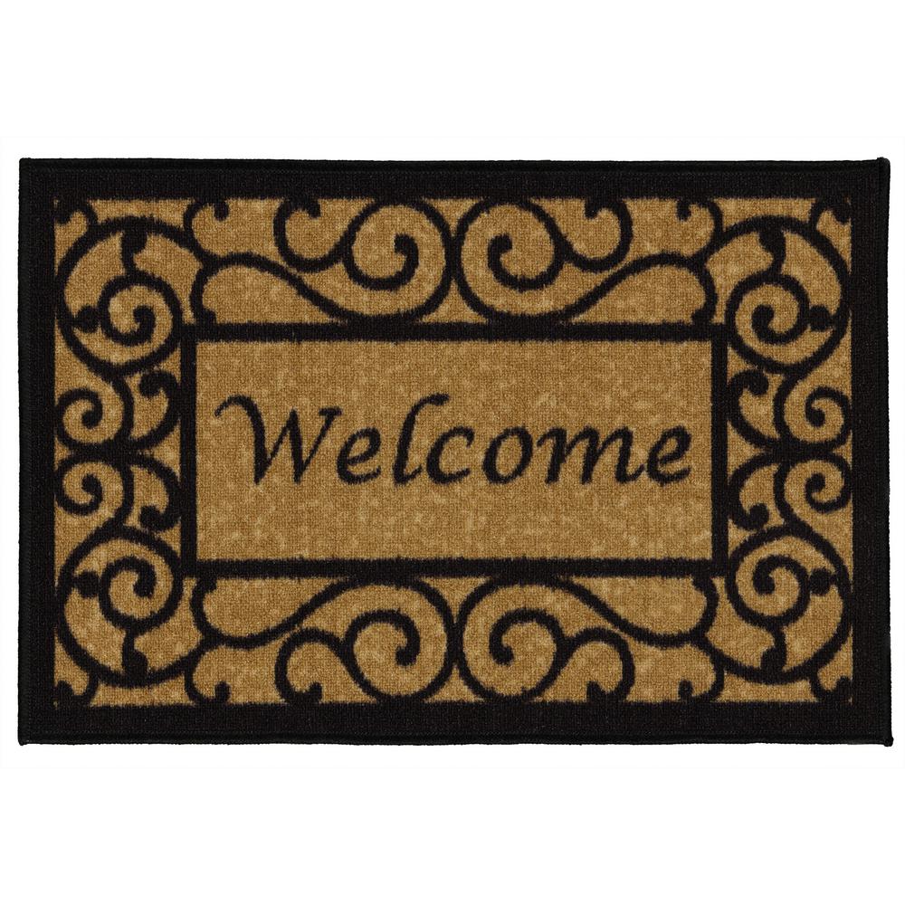 Calloway Mills Owlet Welcome Door Mat 17 In X 29 In 121891729 The Home Depot
