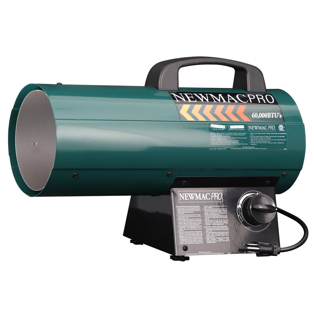 Forced Air Propane Heater >> Newmac 60 000 Btu Forced Air Torpedo Propane Gas Portable Heater Forced Air Propane Heater >> Newmac 60 000 Btu Forced Air Torpedo Propane Gas Portable Heater