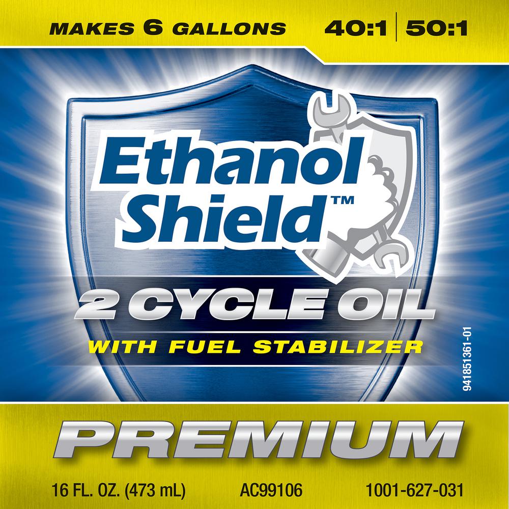 Ethanol Shield 16 Oz 50 1 2 Cycle Engine Oil Ac99106 The Home Depot