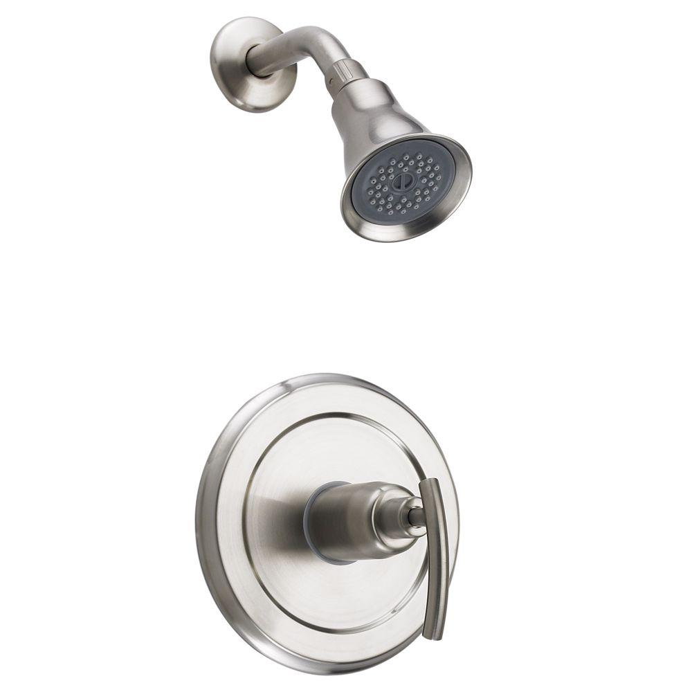 Fontaine Vincennes 1-Handle 1-Spray Shower Faucet in Brushed Nickel ...