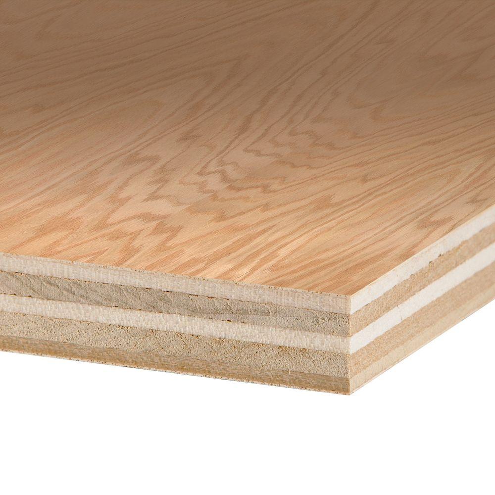 3//4 Oak Plywood 24 X 24