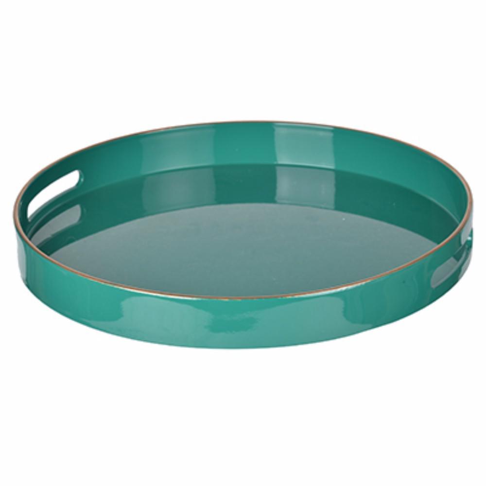 teal tray