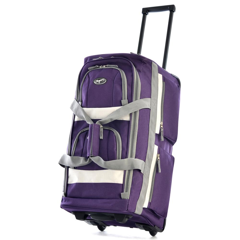 Olympia Usa 26 In 8 Pocket Rolling Duffel Bag Srd Dl The Home Olympia Usa 26 In 8 Pocket Rolling Duffel Bag