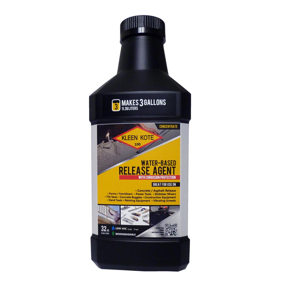 Kleen Kote 32 oz. Water Based Industrial Concrete Release and Anti