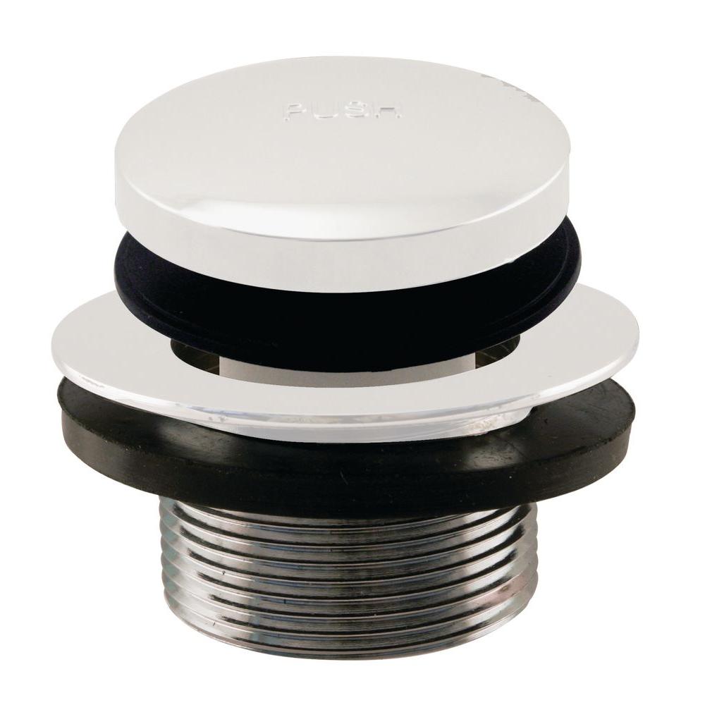 Westbrass 1 2 In Npsm Tip Toe Bath Drain And Stopper Co Thread