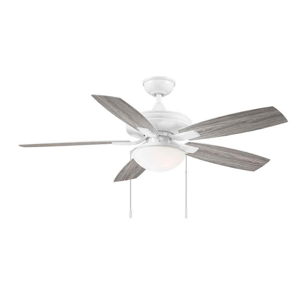 Hampton Bay Gazebo Iii 52 In White Led Indoor Outdoor Ceiling Fan Hampton Bay Gazebo Iii 52 In White Led