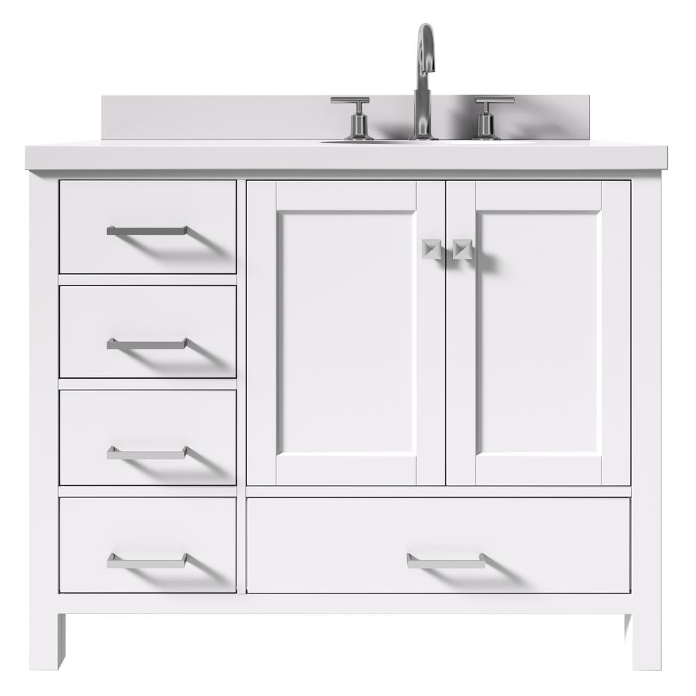Sink On Right Side 42 Inch Vanities Bathroom Bath The Home Depot - 36 Inch Vanity With Sink On Right Side Sink On Right Side 42 Inch Vanities Bathroom Bath The Home Depot - 36 Inch Vanity With Sink On Right Side