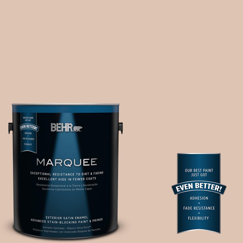 BEHR Premium Plus Ultra 8 oz. #280E-2 Arabian Sands Flat Interior ...