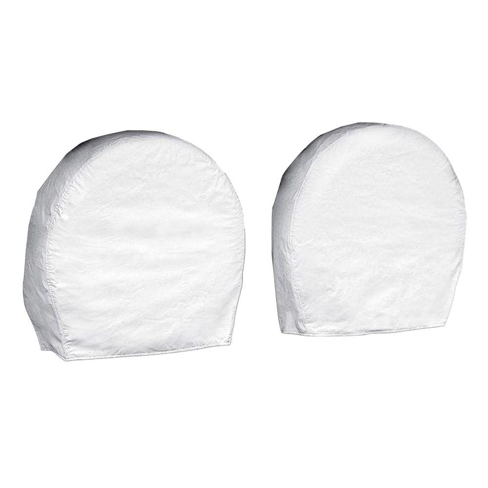 25.5-26.5 Classic Accessories 75120 OverDrive Custom Fit Spare Tire Cover White