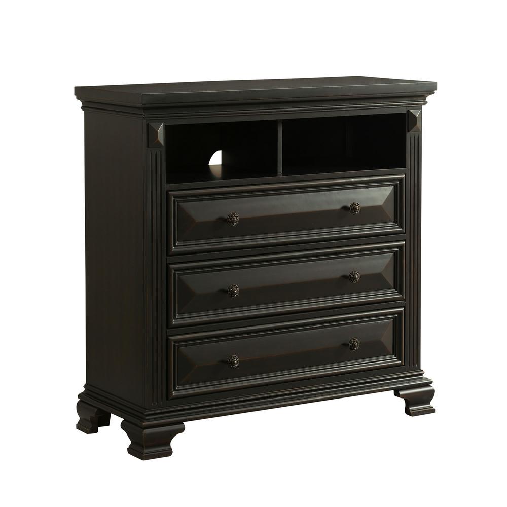 Picket House Furnishings T Antique Black Media Chest Cy600tv Picket House Furnishings T Antique Black Media Chest
