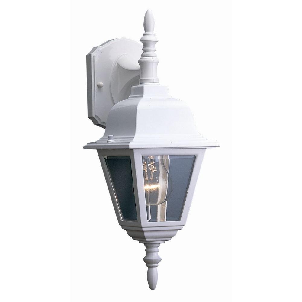 Design House Maple Street White Outdoor WallMount Downlight507558