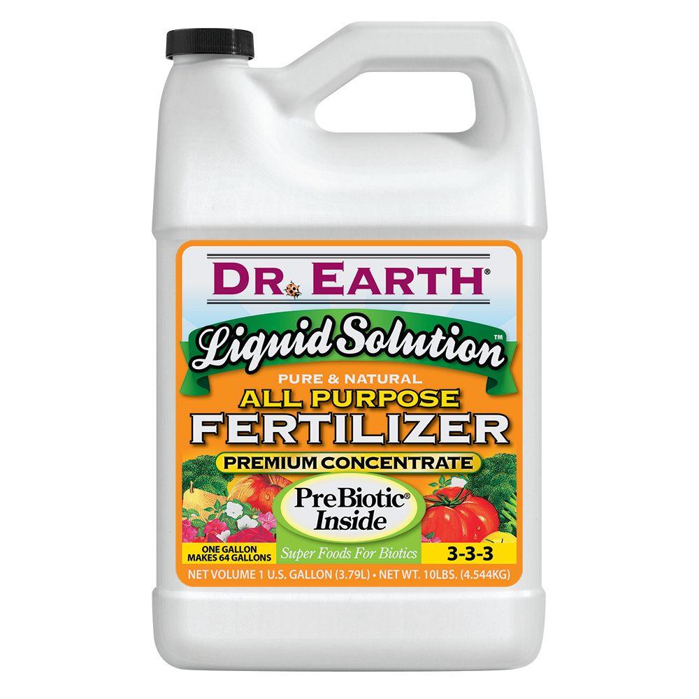 UPC 749688003025 product image for DR. EARTH 128 oz. Organic Liquid Solution 3-3-3 All Purpose Fertilizer | upcitemdb.com