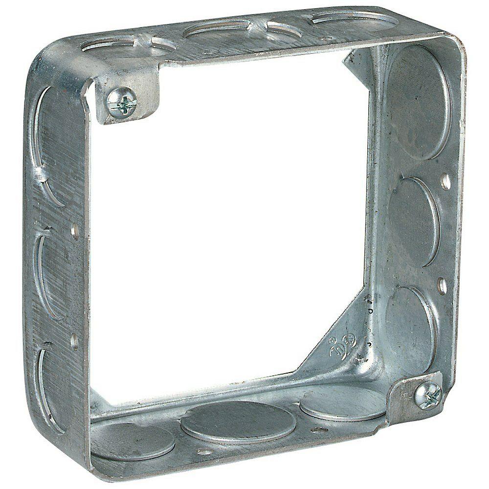 4 in. 21 cu. in. Square Box Extension Ring (Case of 20)53151123420R