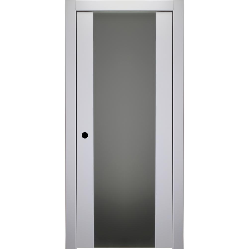 Belldinni 28 In X 80 In Smart Pro H3g Polar White Right Hand