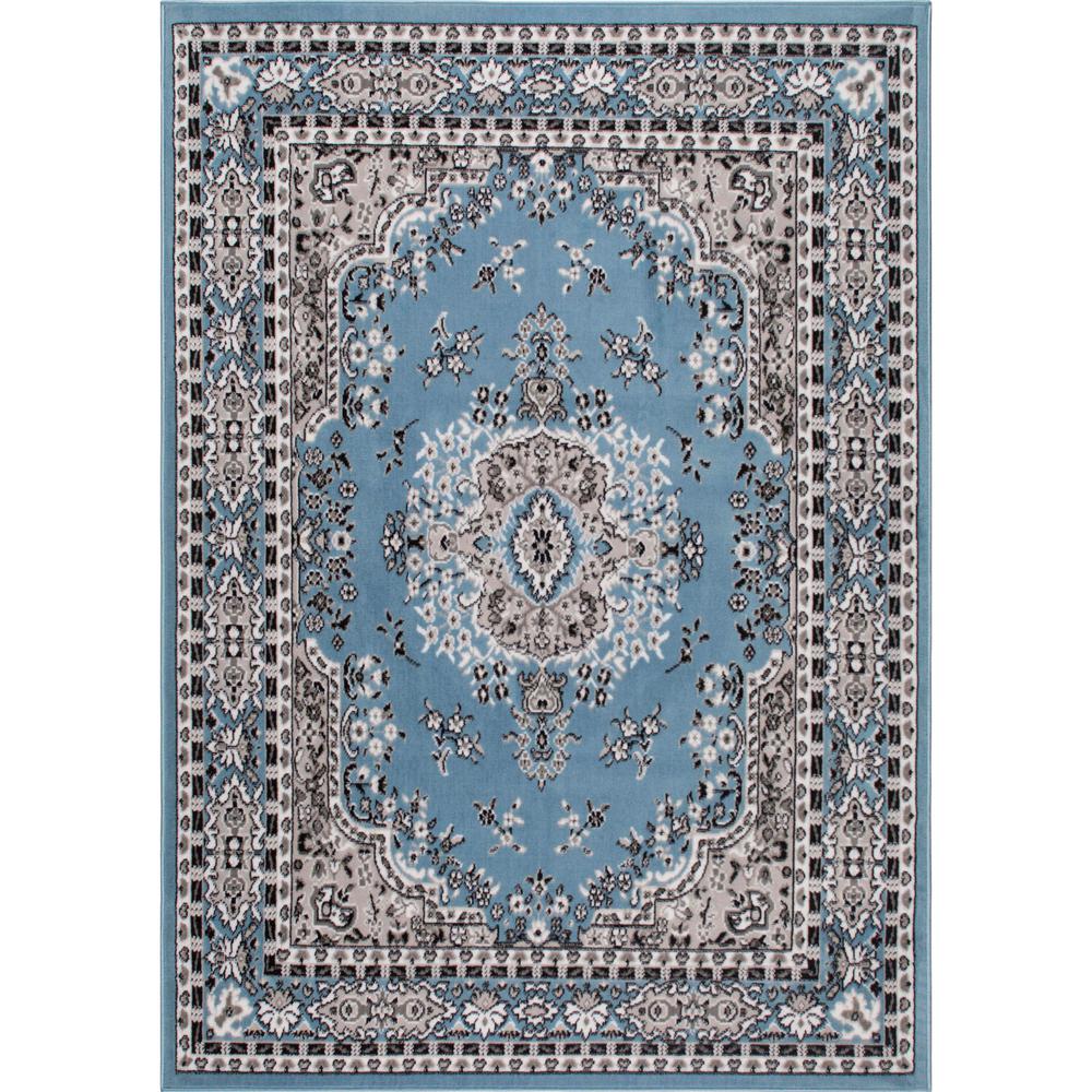 Home Dynamix Premium Blue 9 ft. 2 in. x 12 ft. 5 in. Indoor Area Rug, Midnight Blue