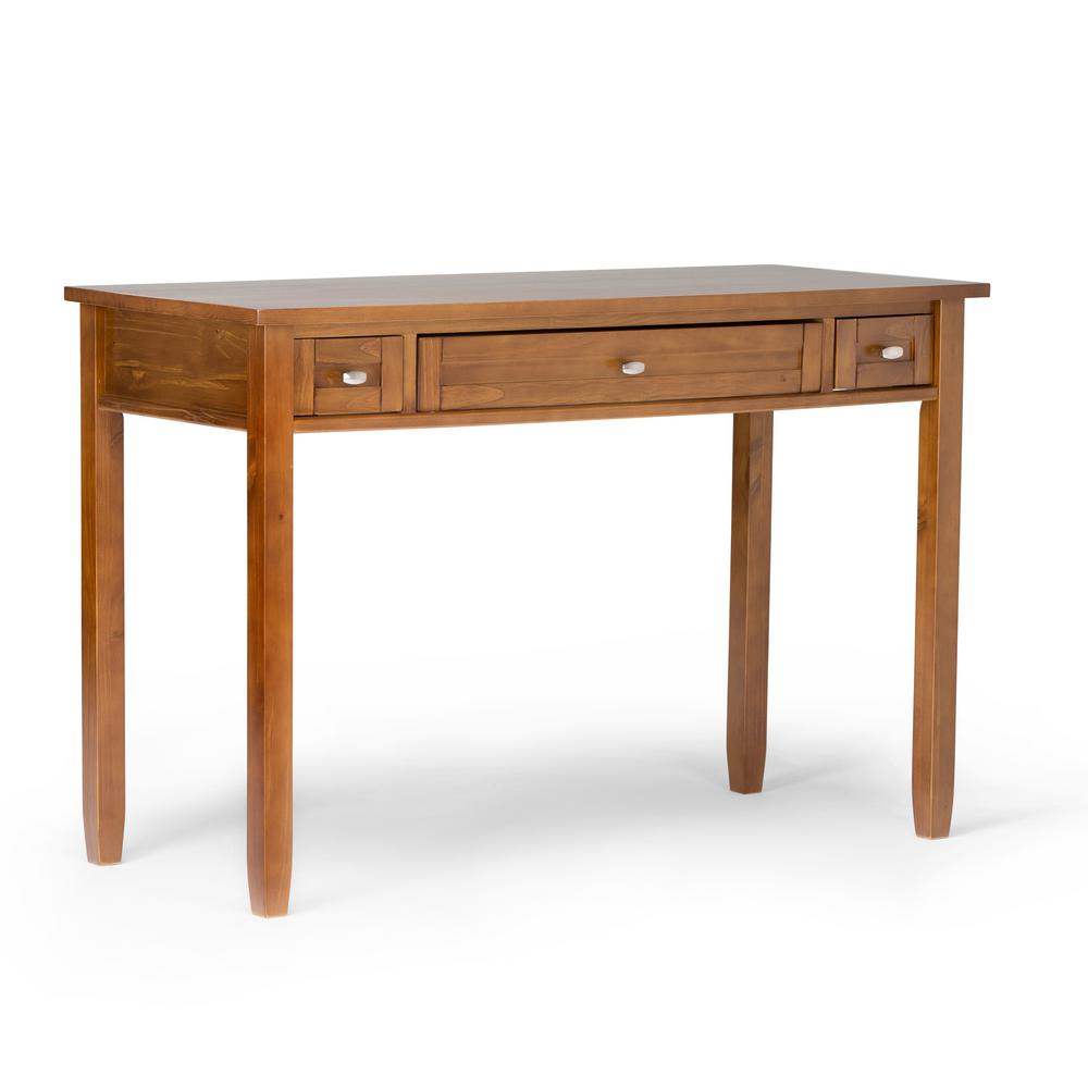 Standing Desk Wood 4 Up Rustic Desks Home Office Warm Shaker Honey Brown Desk With Keyboard Tray