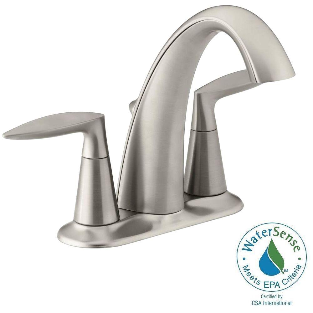 Bathroom Faucets Home Depot kohler willamette 4 in. centerset 2-handle water-saving bathroom Bathroom Faucets Home Depot kohler willamette 4 in. centerset 2-handle water-saving bathroom