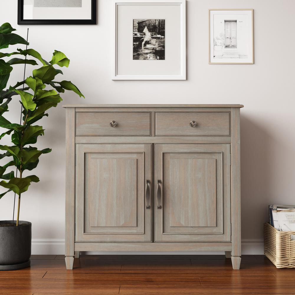 Brooklyn Max Somerset Distressed 40 In Grey Wide Transitional