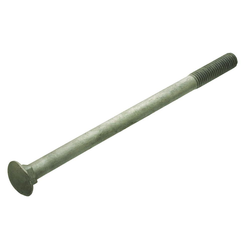 Everbilt 5/16 in. 18 tpi x 6 in. Galvanized Carriage Bolt803496