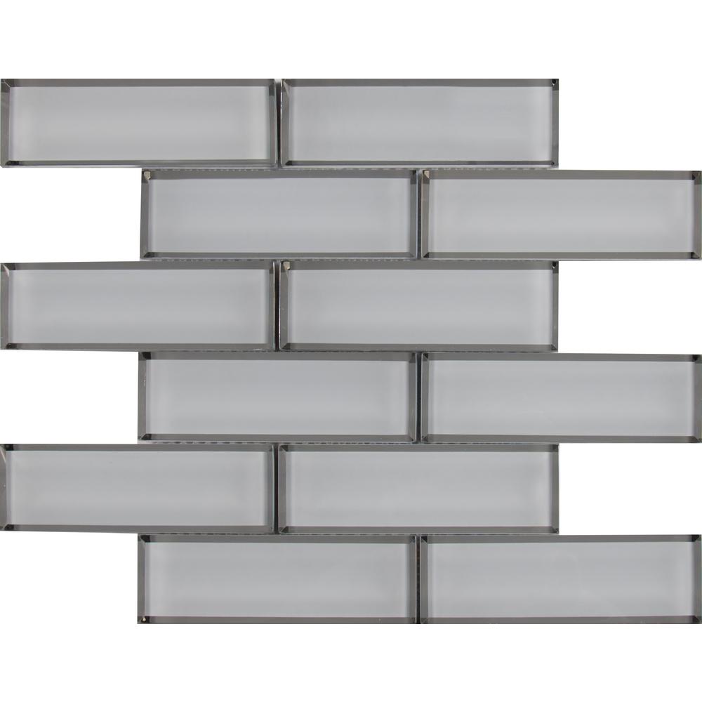 Msi Ice Bevel Subway 11 73 In X 8mm Gl Mesh Mounted Mosaic Tile 9 6 Sq Ft Case Msi Ice Bevel Subway 11 73 In X 8mm Gl Mesh Mounted Mosaic Tile 9 6 Sq Ft Case