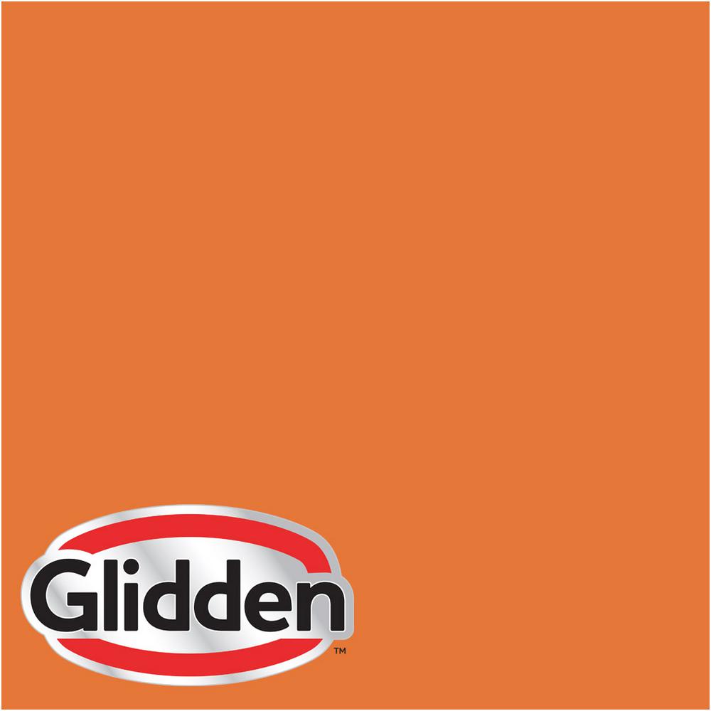 Glidden Premium 8 Oz Hdgo27 Pumpkin Patch Satin Interior Paint Hdgo27 Pumpkin Patch Satin Interior Paint Sample