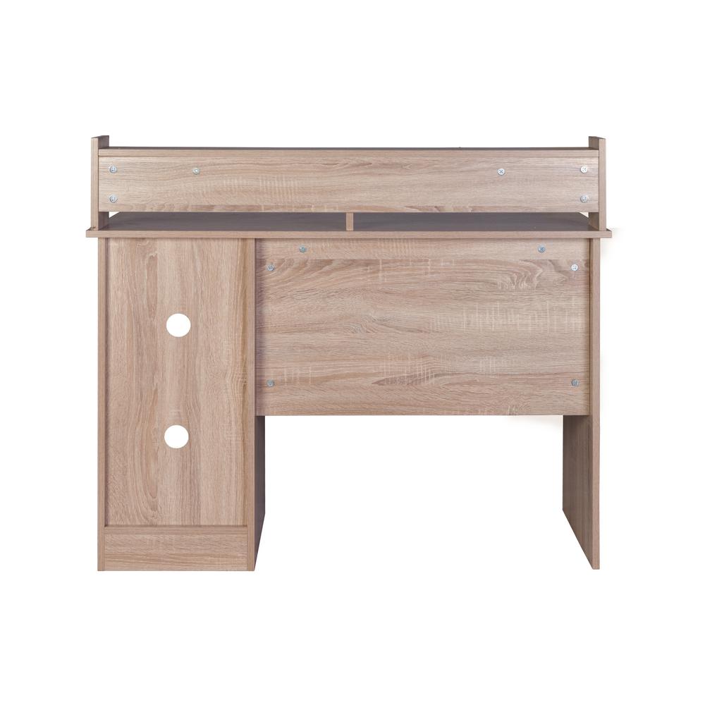 Onespace Essential Light Oak Computer Desk With Pull Out Keyboard Onespace Essential Light Oak Computer