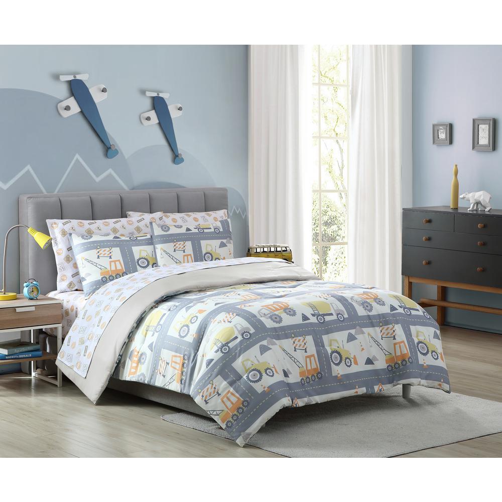 construction twin bedding set