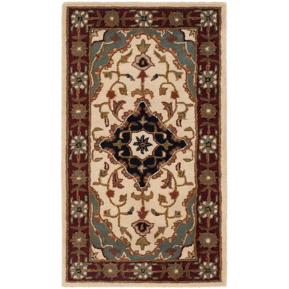 Safavieh Heritage Ivory Red 2 Ft X 4 Area Rug - Safavieh Ivory And Red Area Rug Safavieh Heritage Ivory Red 2 Ft X 4 Area Rug - Safavieh Ivory And Red Area Rug